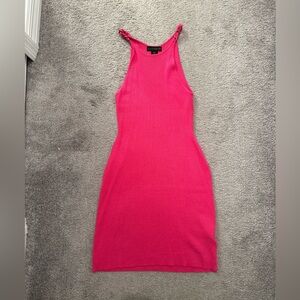 House of Harlow 1960 fitted mini sweater dress